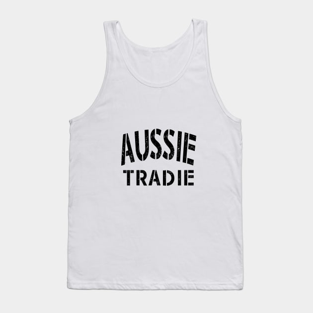 Aussie Tradie Tank Top by downundershooter